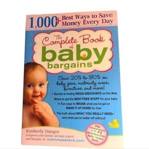 THE‎ COMPLETE BOOK OF BABY BARGAINS Baby On A Budget Paperback NWT